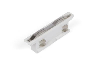 Connect. droit mini Blanc pour Rail 3P Teco