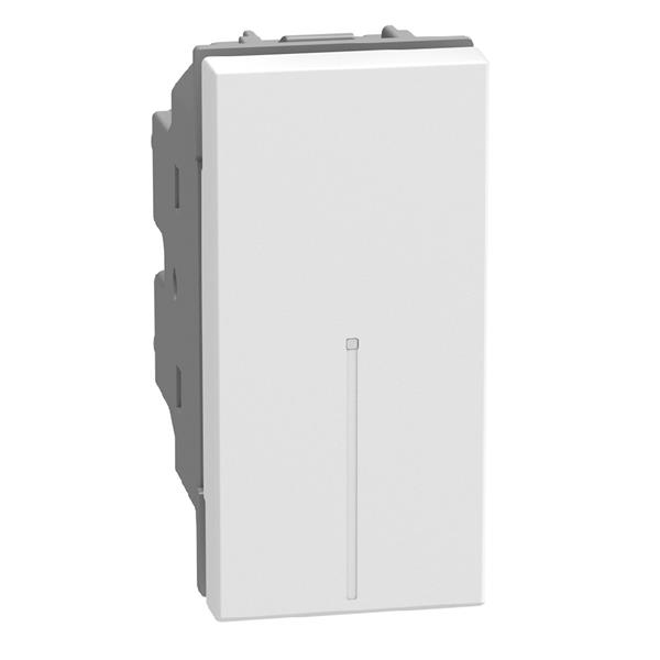 LightN ax. enkelp. schak. 10AX 1 mod - wit