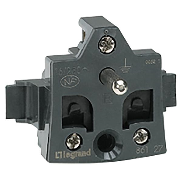 Oteo ctdoos 2P+A schuko 10/16A 250V samenstelbaar