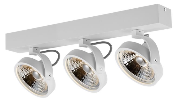 PULSE-3 blanc 3x AR111 12,4W 2700K
