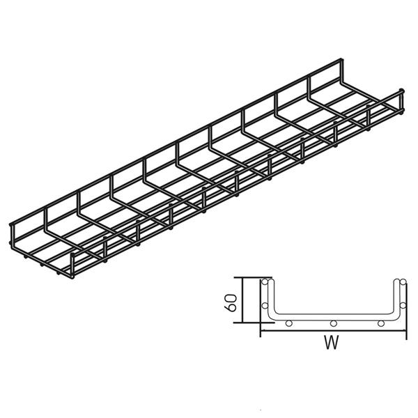 Wire cable tray