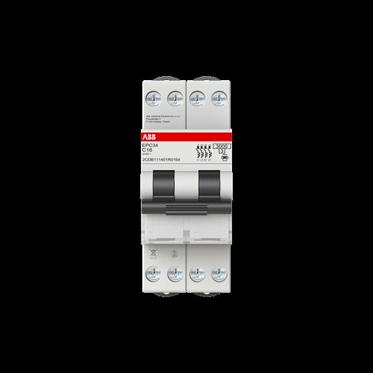 MCB EPC30 3kA 4P C 25A