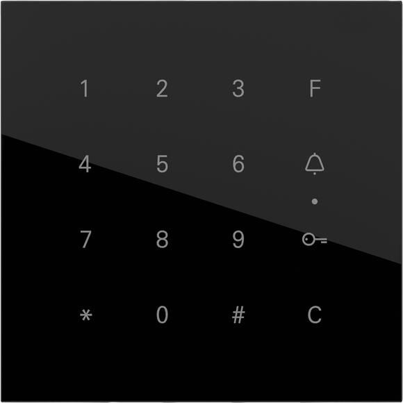Gira Keyless In codeklaviermod. System 106 gl.zwart