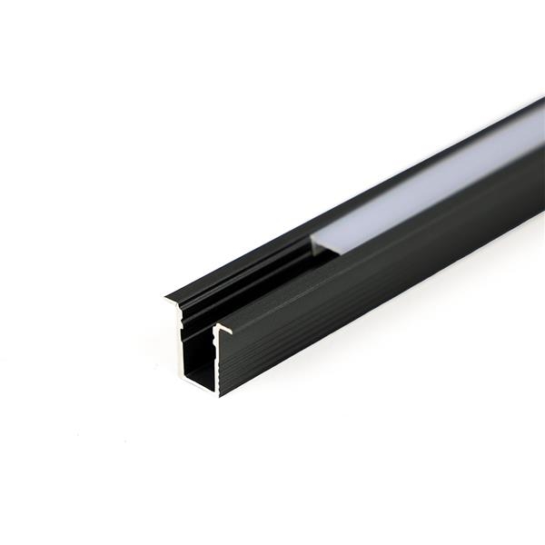 MANAROLA Profilé Encastré 1m Noir