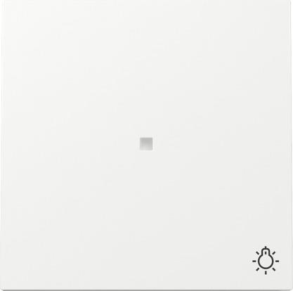 basc. fen.ctrl + symb.lumière Gira F100 blanc