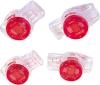 Connecteurs rapides UR pour câble - Rouge - 100 pièces