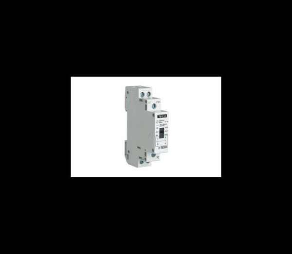 Modulaire contactor B&J 20A 230VAC 2NO