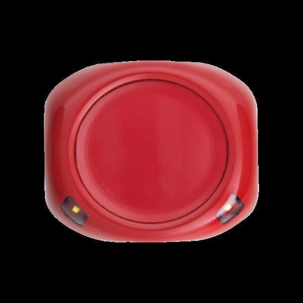 SIRENE INTERNE ROUGE AVEC FLASH BLANC EN54.23 - IP65