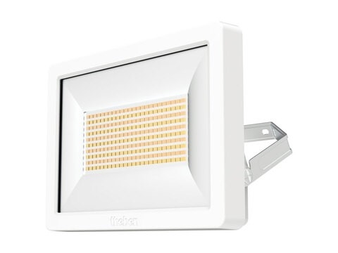 LED straler 50W ALU 230VAC 3000K-4000K witte afwerking