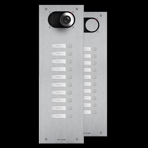 SWITCH NOIR - FAÇADE INOX AVEC 10 BOUTONS