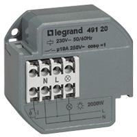 Télérupteur silenc. unipol. 10 AX - 230VAC - 50/60Hz