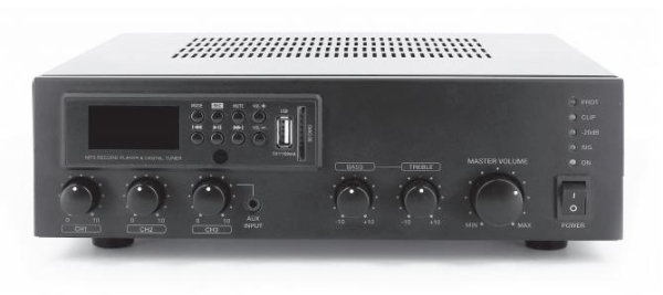 MX-60M, amplificateur mÃ©langeur, 100V, tuner/BT, 50W