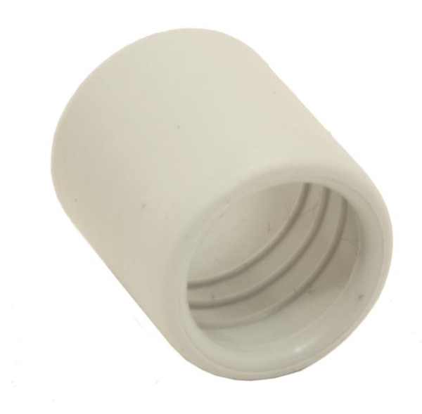 Embout pour tube PVC de 16 mm Ral 7035