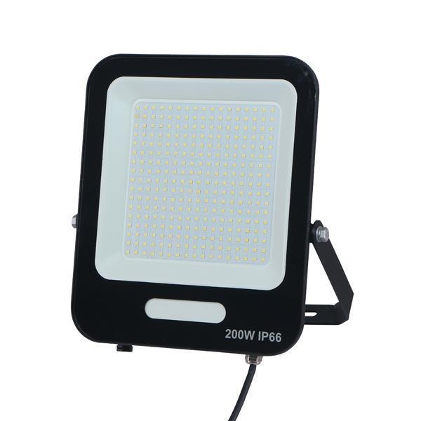 PROJECTEUR LED 200W 6500K IP66 NOIR