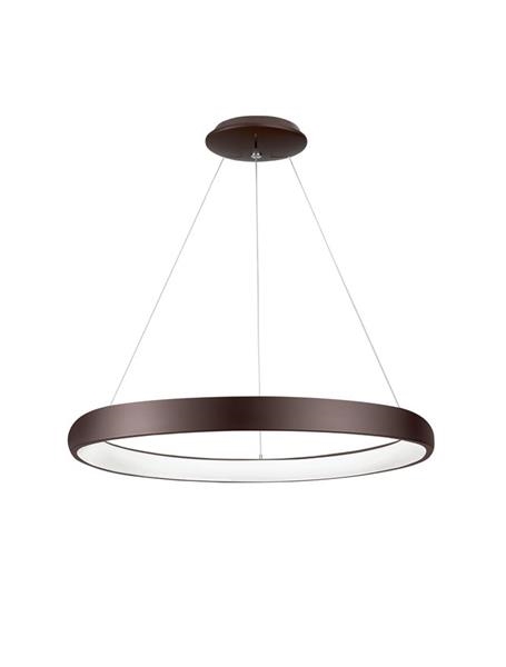 ALBI Triac Dimmable Coffee Brown Aluminium & Acrylic LED 52 Watt 230 Volt 2685Lm 3000K IP20 D: 61 H: