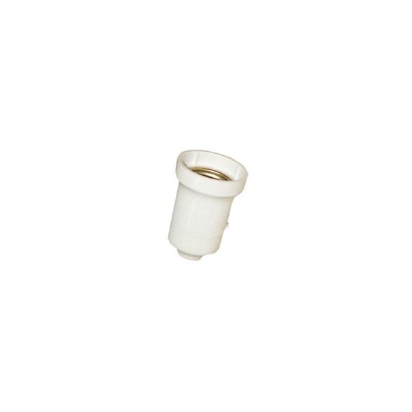 SOCKET BACKELITE E27 BLANC