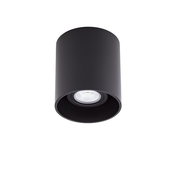 Drum  - noir - GU10 - incl. lampe a led 3000K