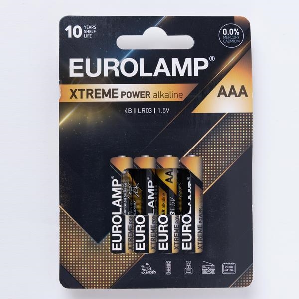 BATTERY EXTREME AAA (LR03) 4pcs 1,5V