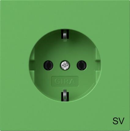 SCHUKO impr.SV Gira F100 vert