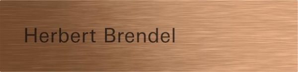 touche ap. inscr. System 106 bronze