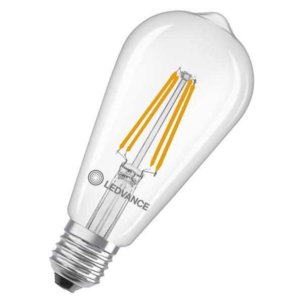 *4099854237034*LEDISON60EELA 3.8W 827 FILCL E27 S