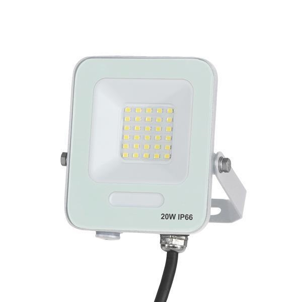 PROJECTEUR LED 20W 3000K IP66 BLANC