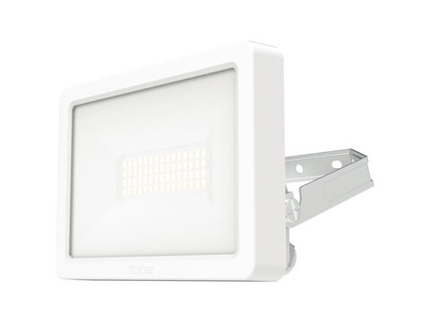 LED straler 10W ALU 230VAC 3000K-4000K witte afwerking