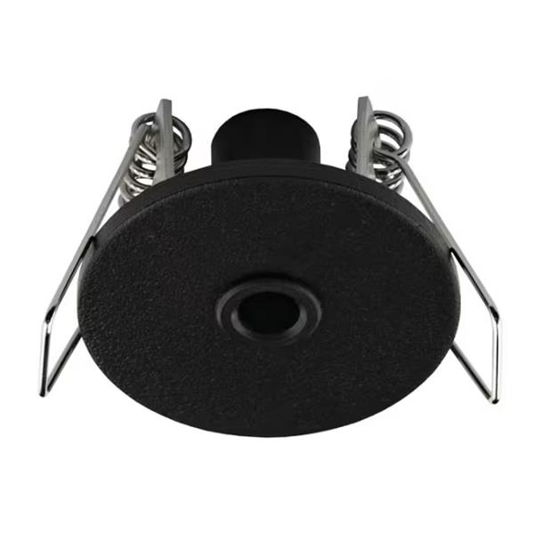 Socle encastré 43mm Ø36mm pour pendule noir
