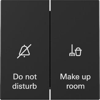 Int.basc. l´affichage état chambres hôtel System 55 noir m