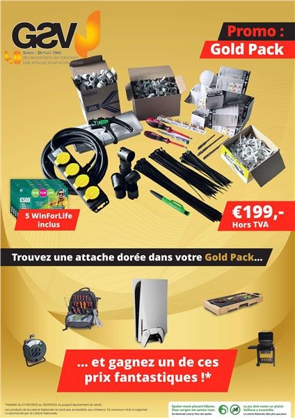 GSV Promo Gold Pack