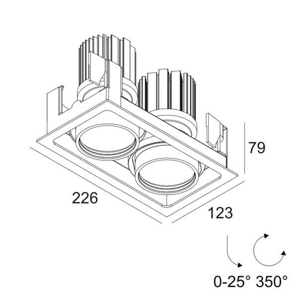 MINIGRID IN 2 HP 92750 W-B