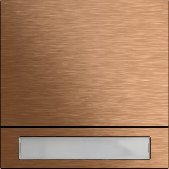 Module touche d'appel simple System 106 bronze