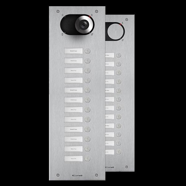 SWITCH FAÇADE INOX AVEC 12 BOUTONS