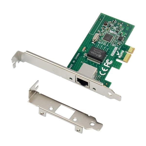 1 port RJ45 network card, PCIe