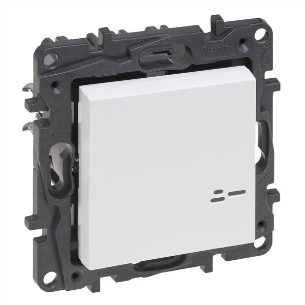 Niloé dimmer 3-125W-2 draads met spanklauwen - wit
