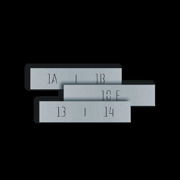 BOUTON SIMPLE FULL METAL ULTRA AVEC SYMBOLE DE SONNETTE - NOIR