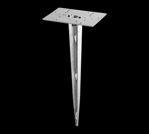 EARTH SPIKE H40,5cm/ l20cm/ L 14cm/