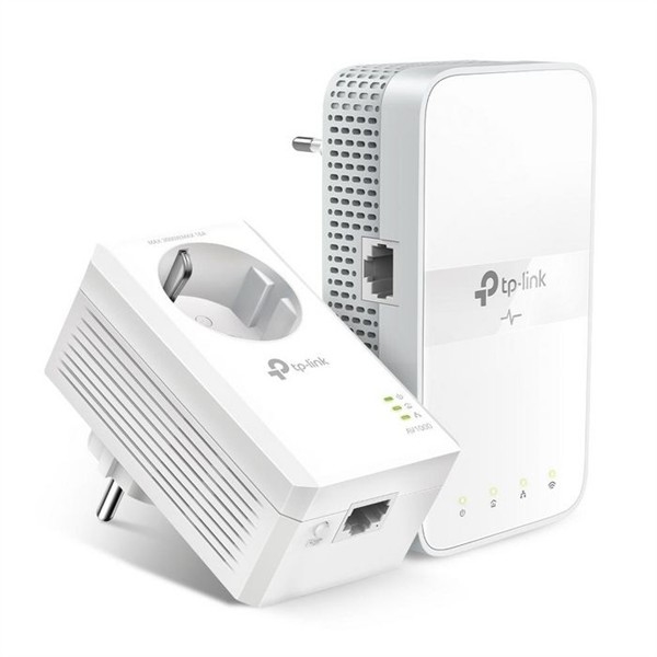TP LINK AV1000 PLC KIT WITH AC PASSTHROUGH