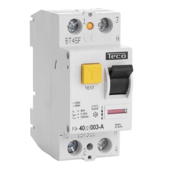 Inter. Différentiel F&G 2P 40A 30mA Type A          sdb