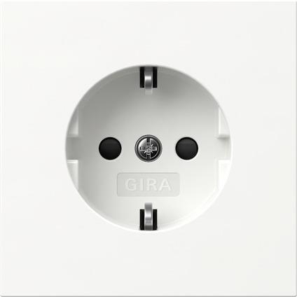 SCHUKO SH s/griffe Gira F100 blanc