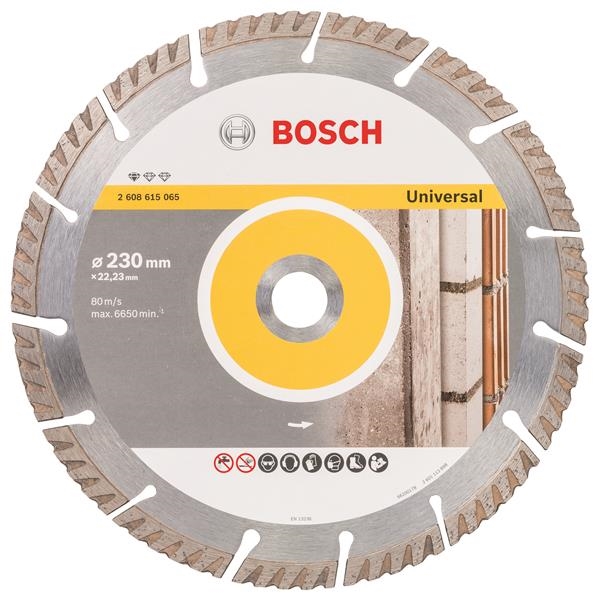 Disque à tronçonner diamanté Standard for Universal 230 x 22,23 x 2,6 x 10 mm