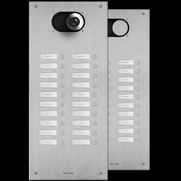 SWITCH FAÇADE INOX AVEC 20 BOUTONS - 2 COLONNES