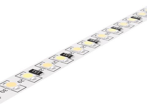 Soepele LED-strip koud wit en warm wit 24VDC-19,2W/m-300LED-5m-IP20