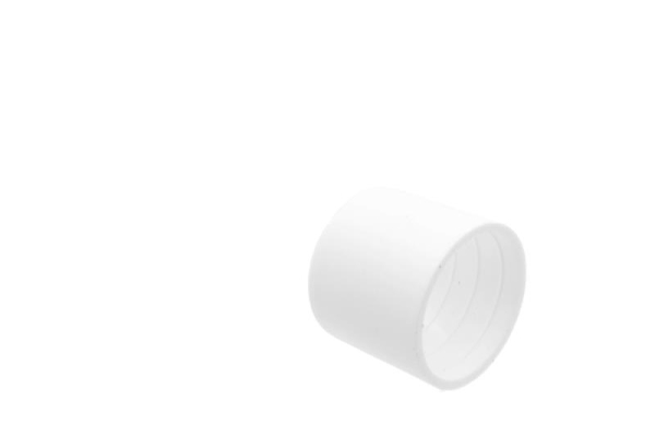Embout pour tube PVC Blanc