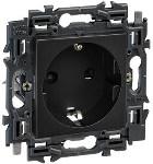 Val ctdoos 2P zonder aarding volledig app.zwart met spankl.