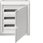 Coffret encastré vega D 3R. 72M.. - porte pleine