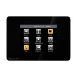 SIMPLEHOME MINITOUCH-MANAGER ECRAN TACTILE 3,5” NOIR