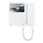MONITEUR MINI COUL. AVEC COMBINÉ ET BM BLANC. SYSTÈME SBTOP