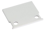 END CAP PLAT POUR PROFIL ALU BLANC
