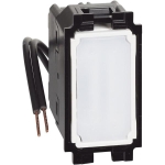 LNOW inverseur lum. 10AX led bleu composable 1 mod